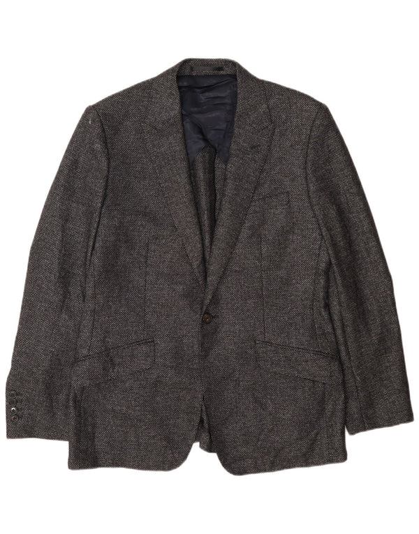 Ανδρικό μπλέιζερ Reiss 1 Button Jacket UK 36 Small Navy Blue