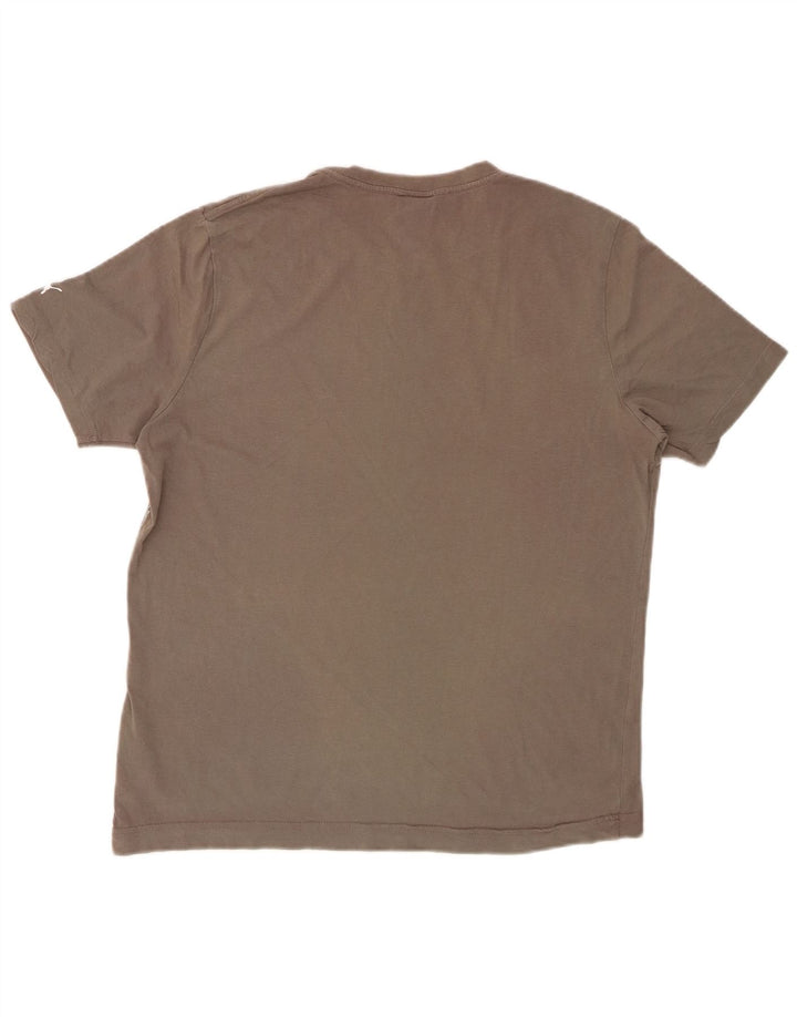 Ανδρικό γραφικό T-Shirt PUMA Top Μεσαίο γκρι βαμβακερό