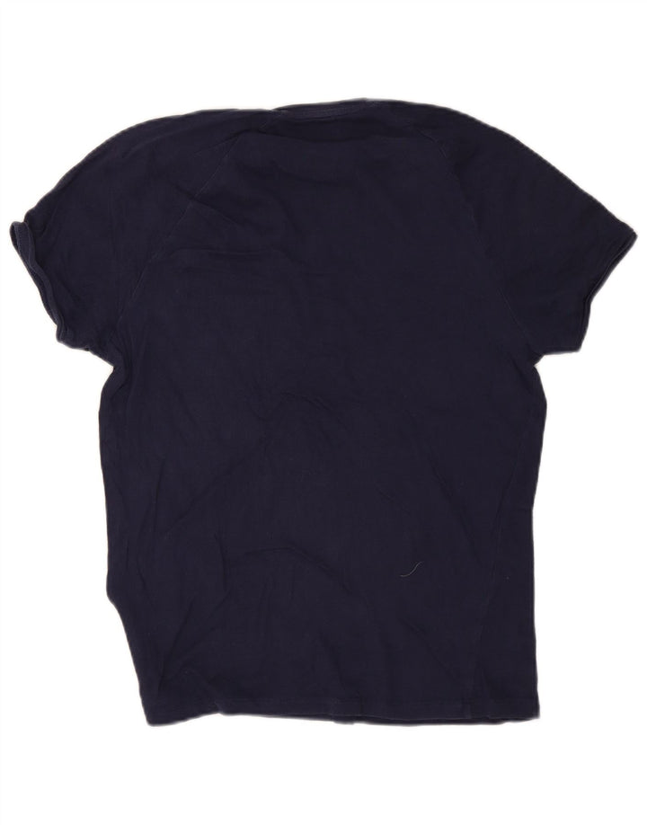 Zara Ανδρικό T-Shirt Top Small Navy Blue