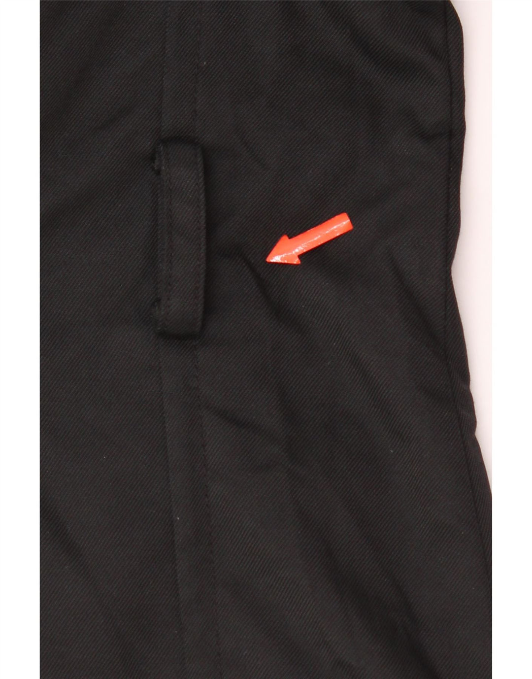 Zara Γυναικείο Military Jacket UK 12 Medium Black Nylon