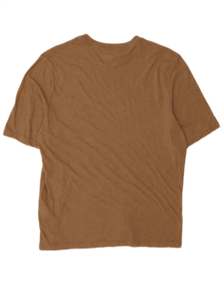 Ανδρικό T-Shirt J. Crew Top Βαμβακερό μεσαίο μπεζ