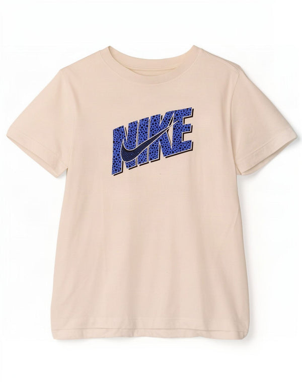 Γραφικό T-shirt Nike για κορίτσια 10-11 ετών, μεσαίο λευκό