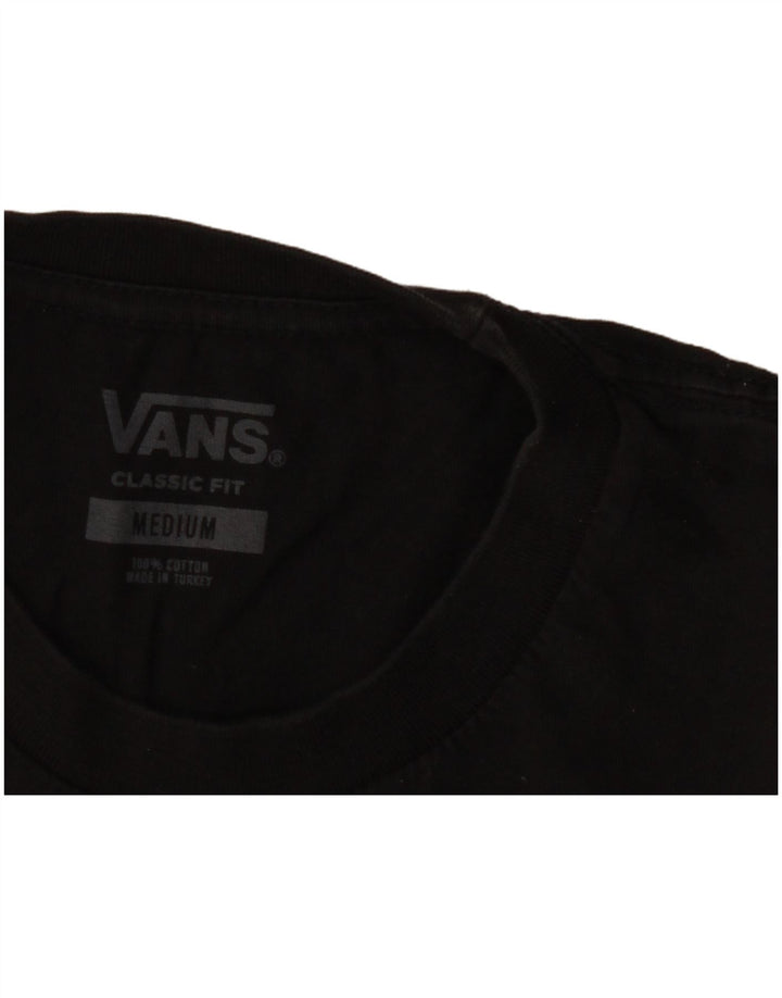 Ανδρικό μπλουζάκι Vans Classic Fit Top Μεσαίο μαύρο βαμβακερό