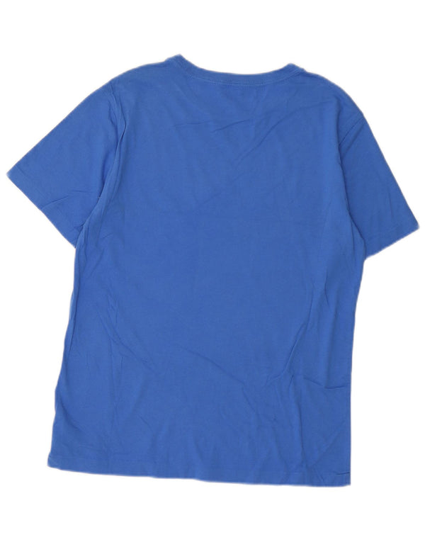 Polo Ralph Lauren Boys κανονικό γραφικό μπλουζάκι 13-14 ετών μεγάλο μπλε