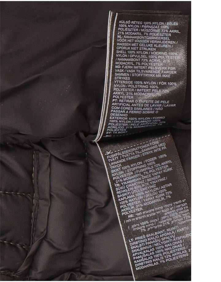 Superdry γυναικείο μπουφάν με κουκούλα UK 8 Small Green Nylon