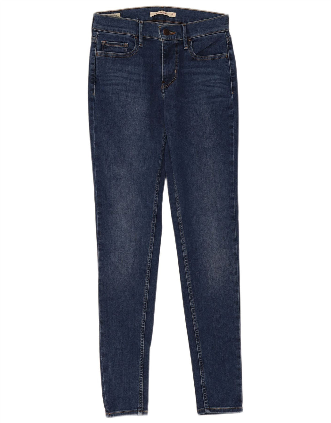LEVI'S Γυναικείο 710 Super Skinny Jeans W27 L30 Μπλε Βαμβακερό