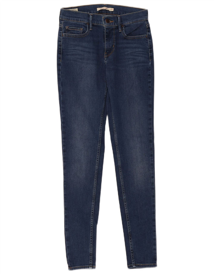 LEVI'S Γυναικείο 710 Super Skinny Jeans W27 L30 Μπλε Βαμβακερό