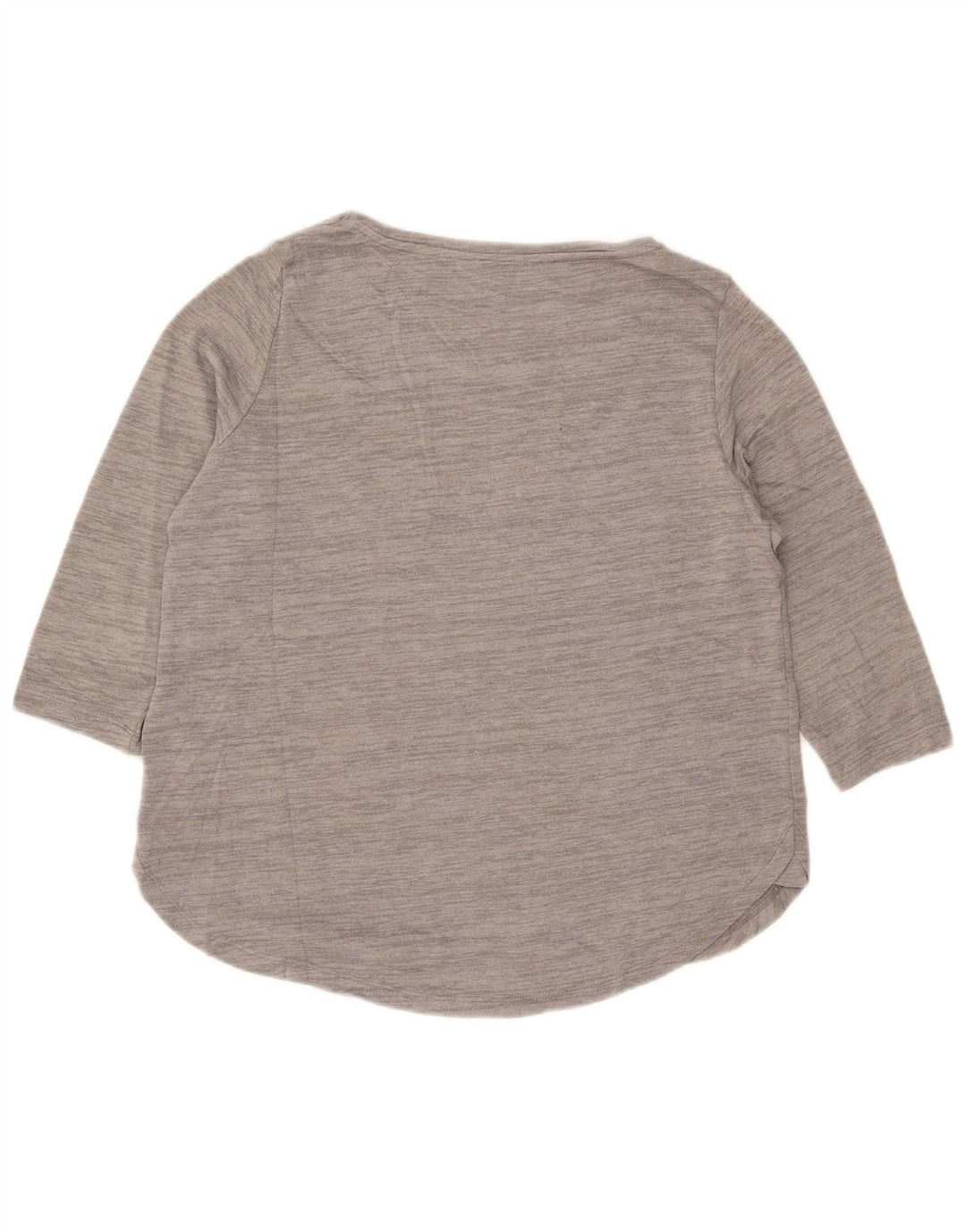 Marks & Spencer Γυναικεία Petite Top 3/4 μανίκια UK 14 Large Grey Flecked