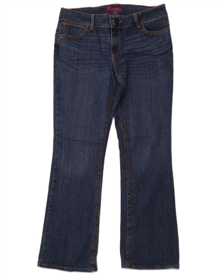 WRANGLER Γυναικείο τζιν μποτάκι US 11/12 μεγάλο W32 L32 Μπλε βαμβακερό