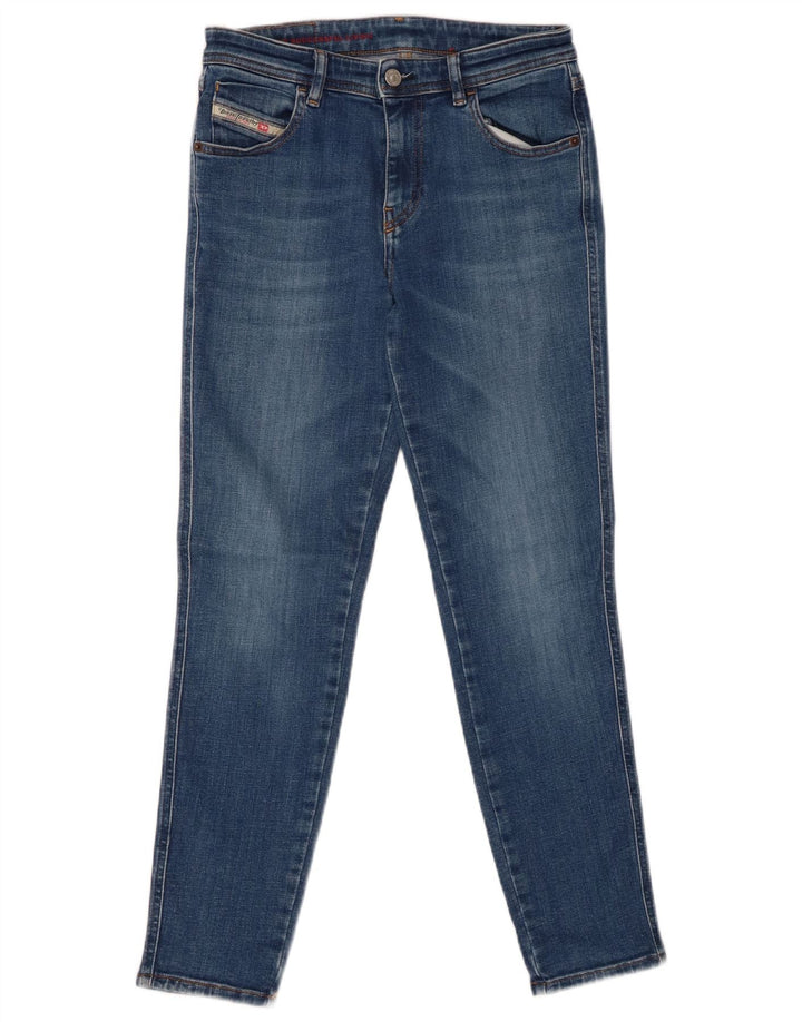 DIESEL Γυναικείο Skinny Jeans W27 L28 Μπλε Βαμβακερό