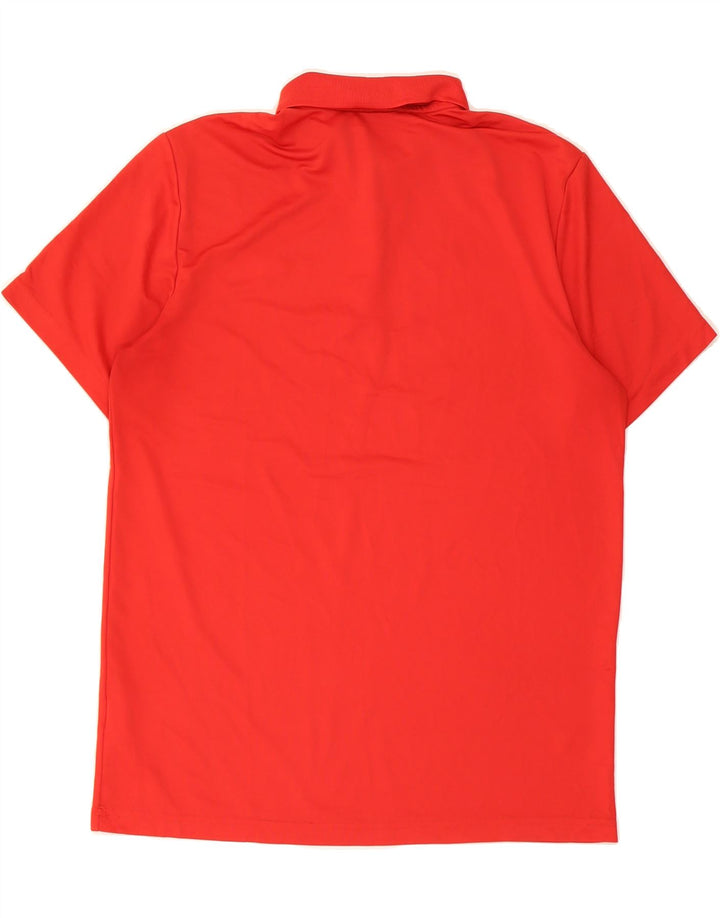ADIDAS Mens Polo Shirt Large Red Polyester Vintage Adidas and Second-Hand Adidas from Messina Hembry 