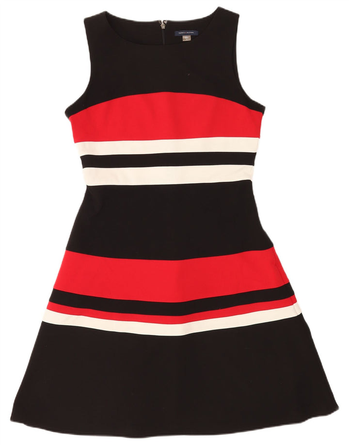 Tommy Hilfiger Γυναικείο Αμάνικο Φόρεμα US 8 Μεσαίο Μαύρο ριγέ