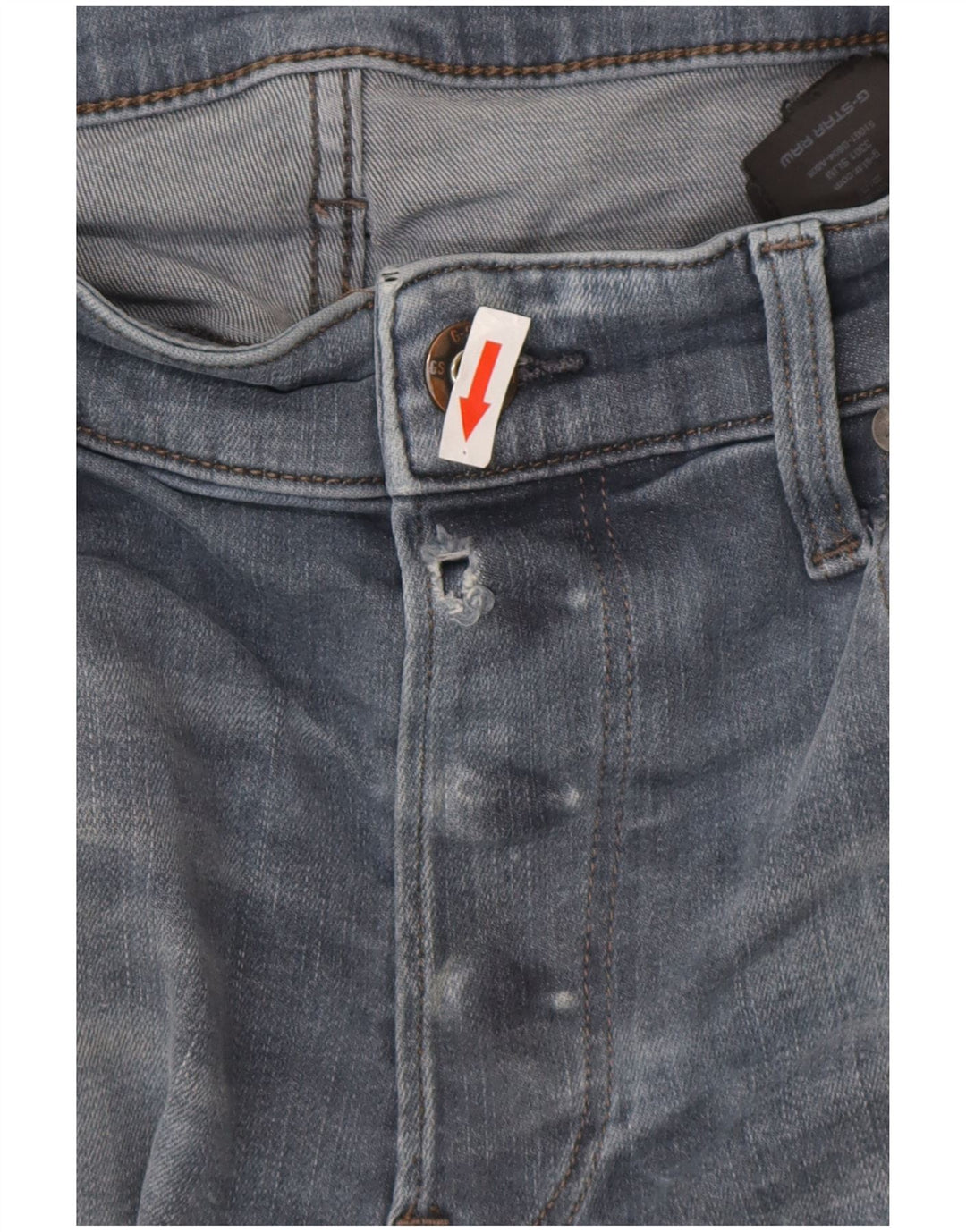 Ανδρικό Slim Jeans G-Star W34 L30 Blue Polyester
