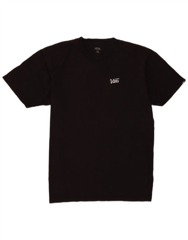 Ανδρικό T-Shirt Vans Top μεγάλο μαύρο βαμβακερό