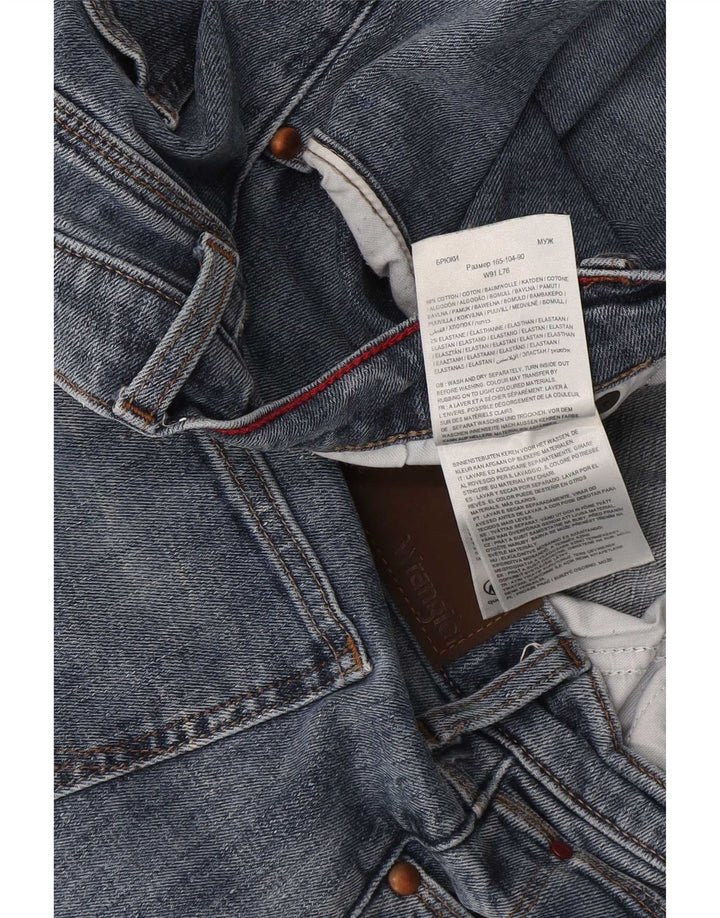 Ανδρικό τζιν Wrangler Regular Straight W36 L30 Μπλε βαμβακερό