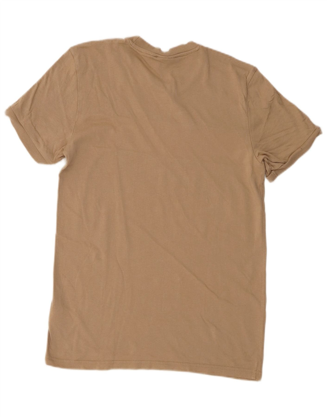 Ανδρικό T-Shirt Adidas Top Small Beige Colourblock Βαμβακερό
