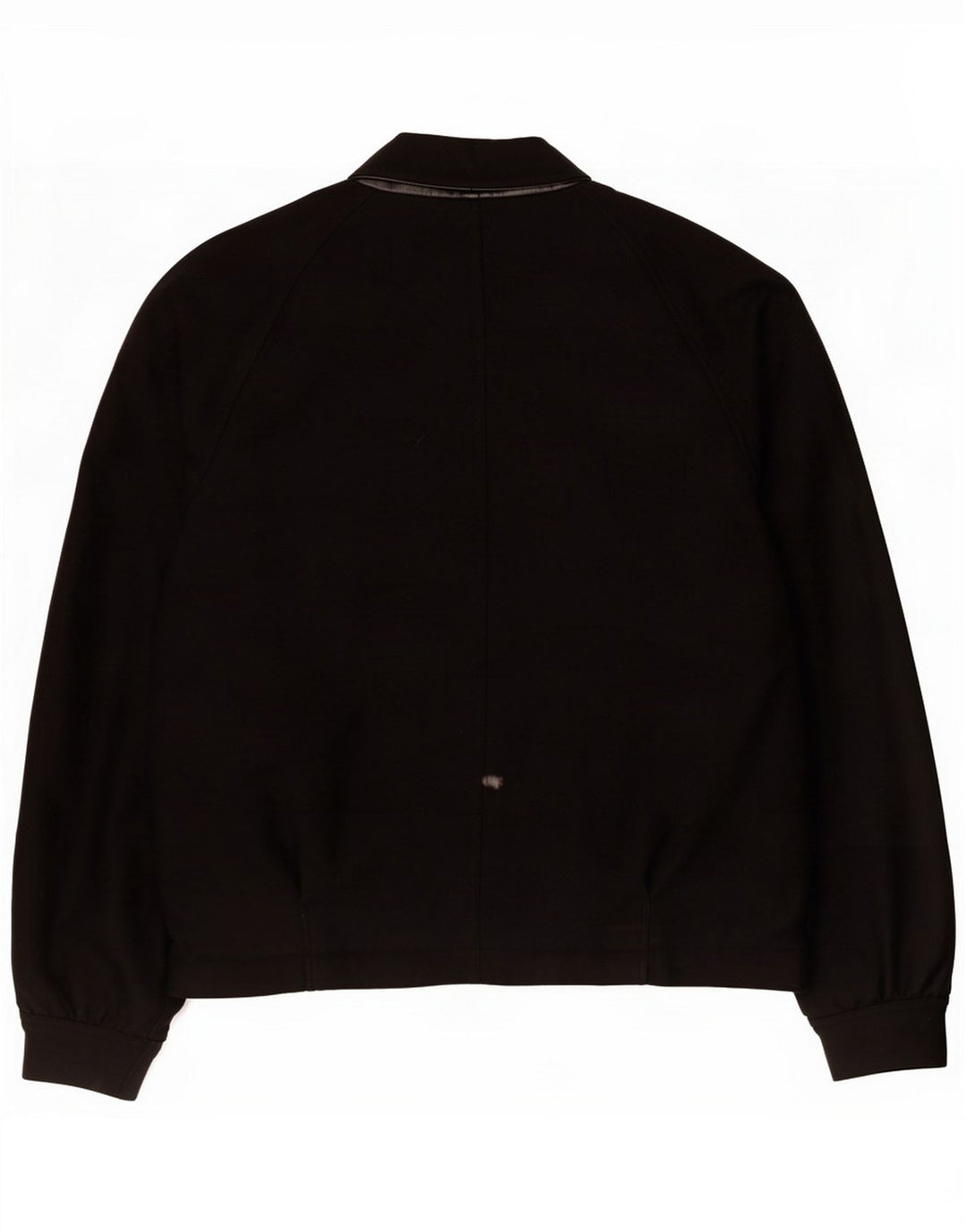 Pancaldi Ανδρικό Bomber Jacket IT 50 Large Black Pinstripe Wool
