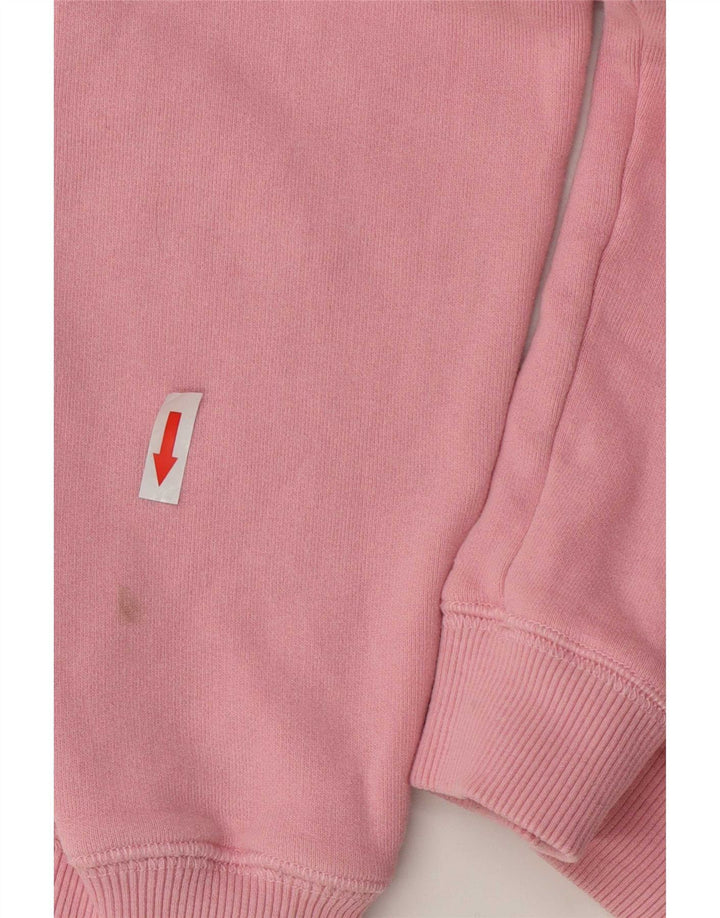 Jack Wills Γυναικεία φούτερ υπερμεγέθη Jumper UK 8 Small Pink Cotton