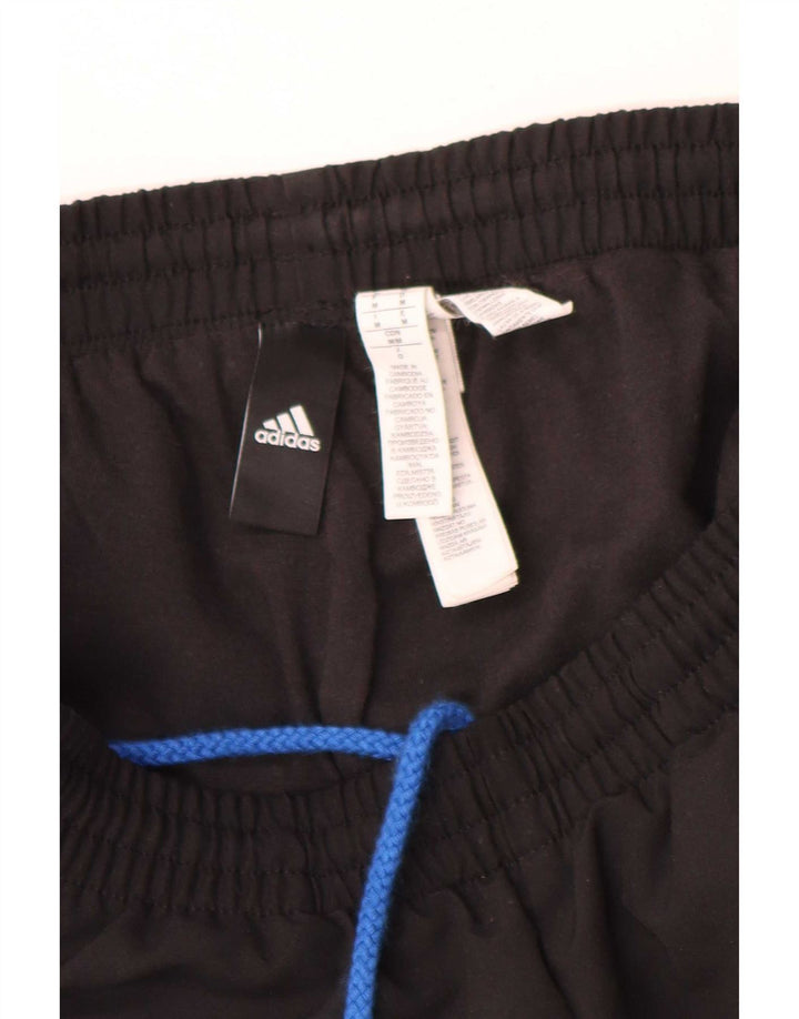Ανδρική φόρμα Adidas Παντελόνι Joggers Μεσαίο Μαύρο Πολυεστέρα