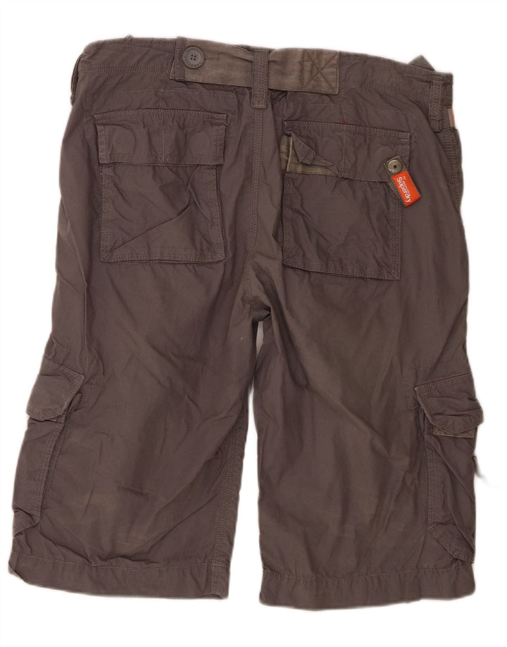 Superdry Ανδρικό σορτς Cargo Large W36 Γκρι βαμβακερό