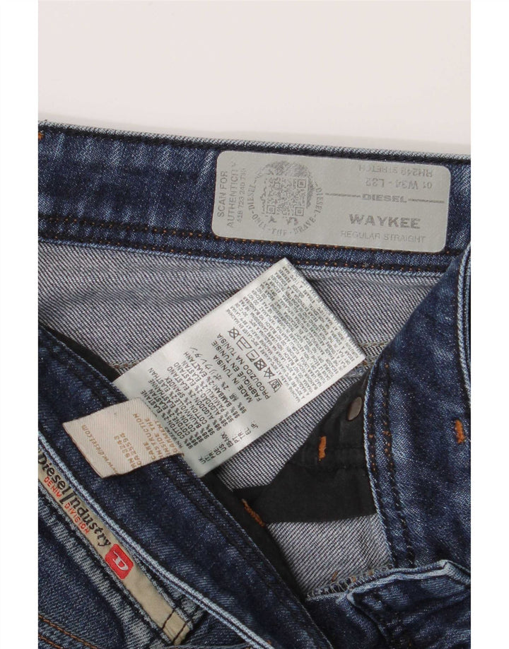 Ανδρικό τζιν Diesel Waykee Regular Straight W34 L28 Μπλε βαμβακερό