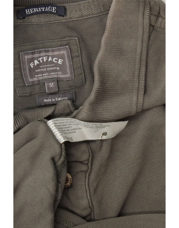 Ανδρικό πουκάμισο Polo Heritage Fat Face, Βαμβακερό μεσαίο γκρι
