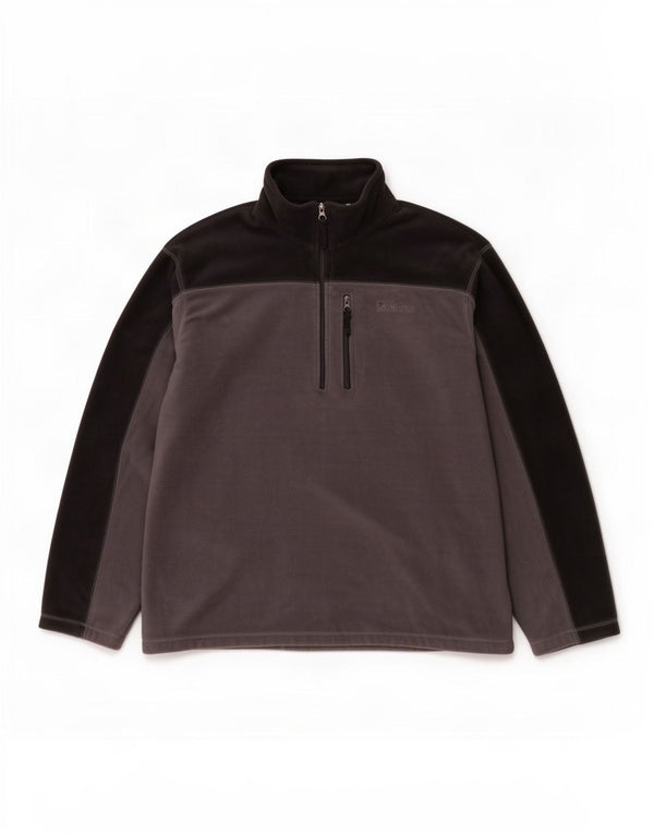 Mountain Warehouse Ανδρικό φερμουάρ Fleece Jumper 3XL Grey Colourblock