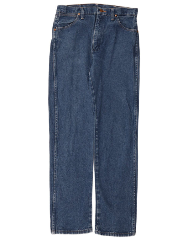Ανδρικό τζιν Wrangler ίσιο W32 L34 Μπλε βαμβακερό