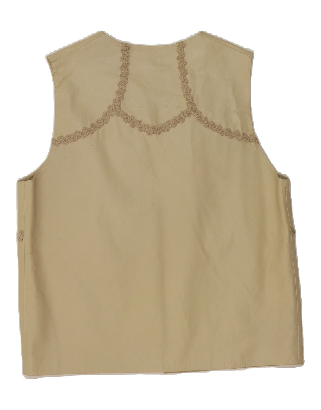 VINTAGE Womens 2 Piece Skirt Set UK 14 Medium W36  Beige Vintage Vintage and Second-Hand Vintage from Messina Hembry 