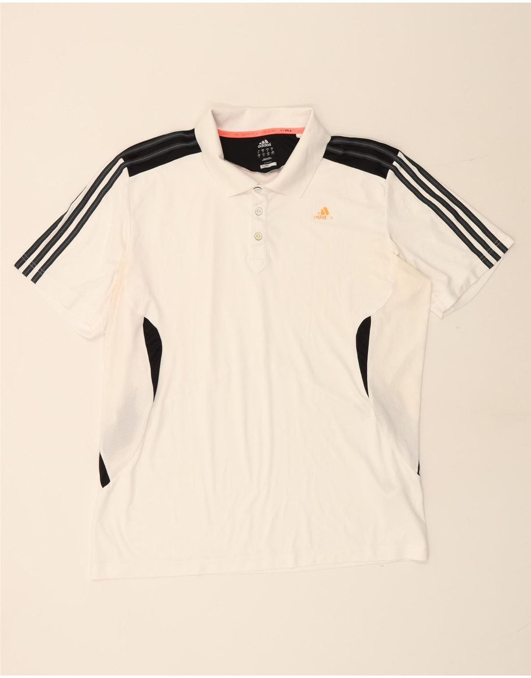 Ανδρικό πουκάμισο ADIDAS Climacool Polo XL Λευκό πολυεστέρας