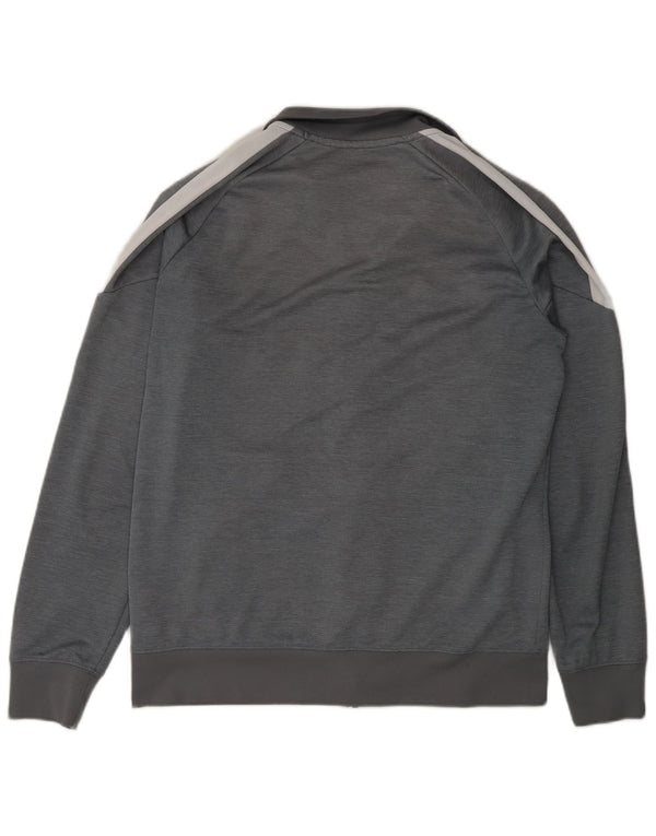 Μπουφάν Nike Mens Dri Fit κανονική αθλητική φόρμα μεσαίου γκρι χρώματος
