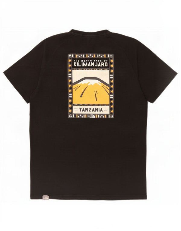 The North Face Ανδρικό T-Shirt κανονικό γραφικό Top Medium Black
