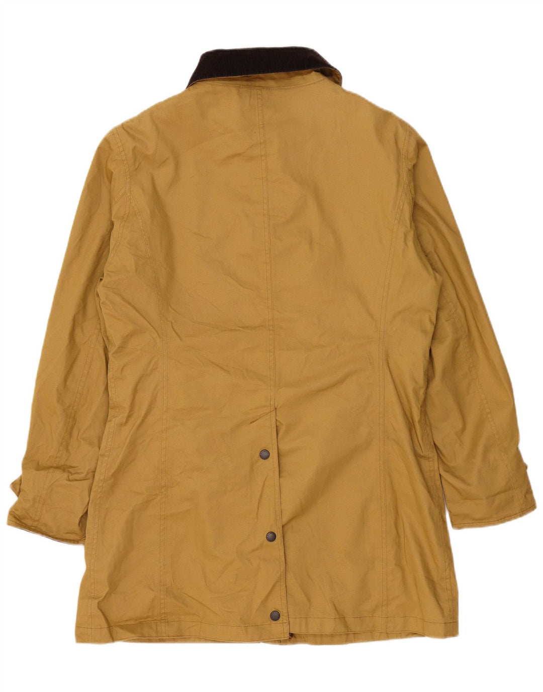BARBOUR Γυναικείο Παλτό UK 16 Large Khaki Cotton