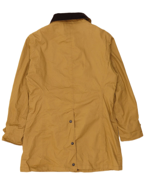 BARBOUR Γυναικείο Παλτό UK 16 Large Khaki Cotton