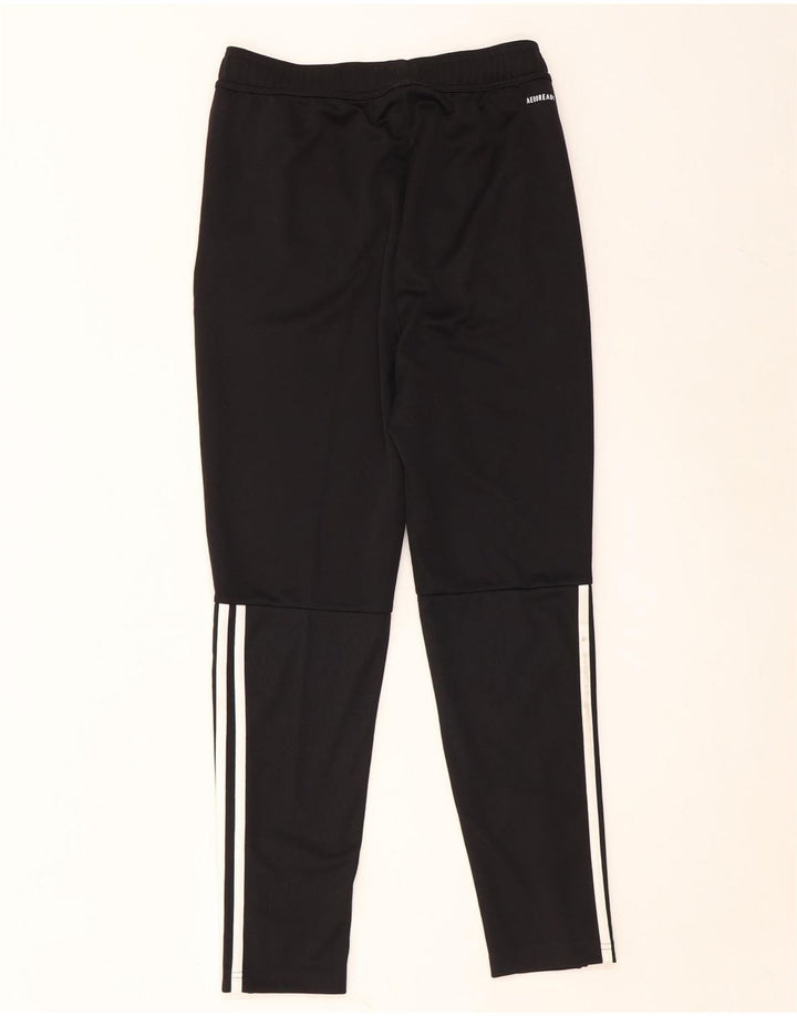 Παντελόνι αθλητικής φόρμας ADIDAS Boys Aeroready 13-14 ετών μαύρο πολυεστέρα