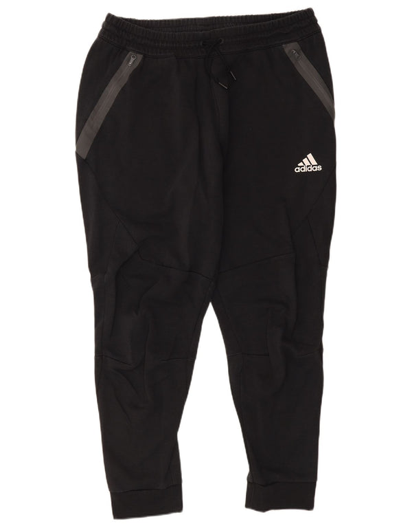 Ανδρική φόρμα Adidas Παντελόνι Joggers XL Μαύρο Colourblock Βαμβακερό