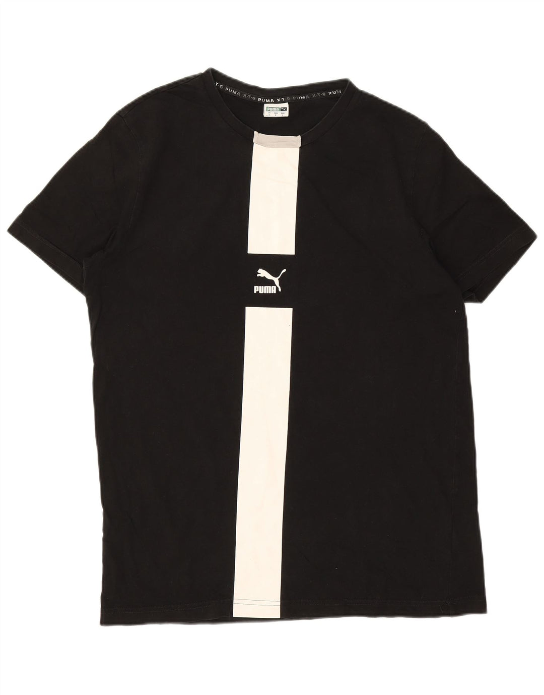 Ανδρικό T-Shirt PUMA Top Large Black Colourblock