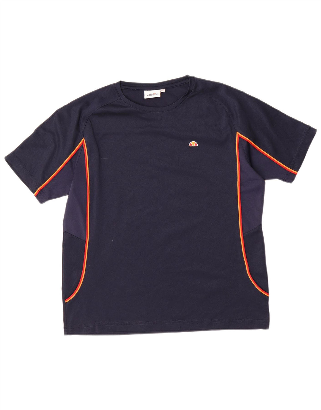ELLESSE Boys T-Shirt Top 13-14 Years Navy Blue Polyester