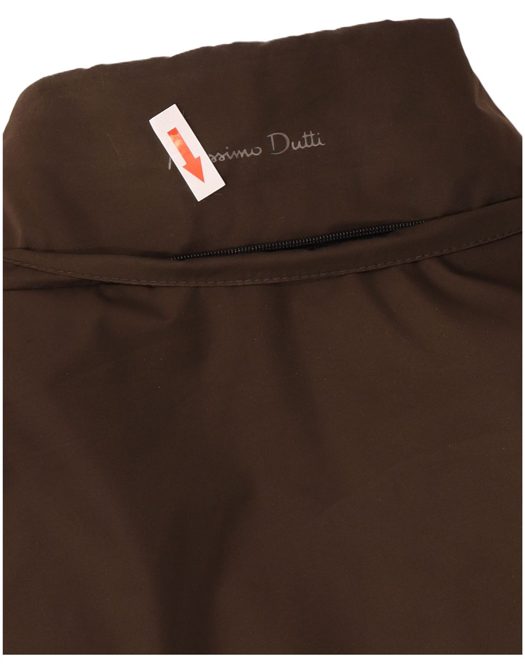 Massimo Dutti Ανδρικό μπουφάν με επένδυση UK 42 XL καφέ πολυεστέρας