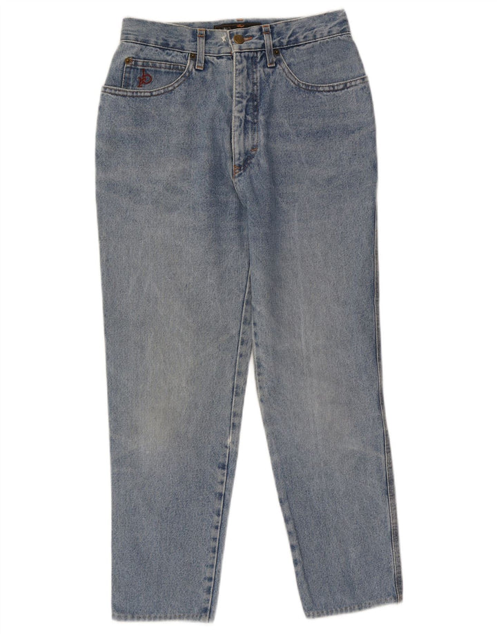 Roccobarocco Γυναικείο Cropped Jeans W31 L25 Μπλε βαμβακερό