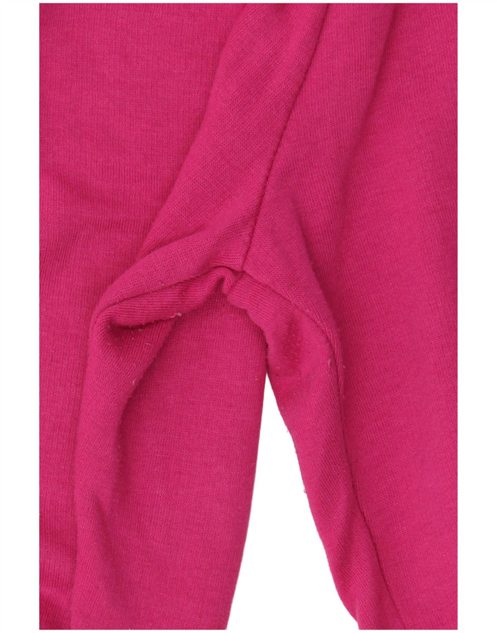 Zara Γυναικεία αθλητική φόρμα Παντελόνι Joggers UK 10 Small Pink Polyester