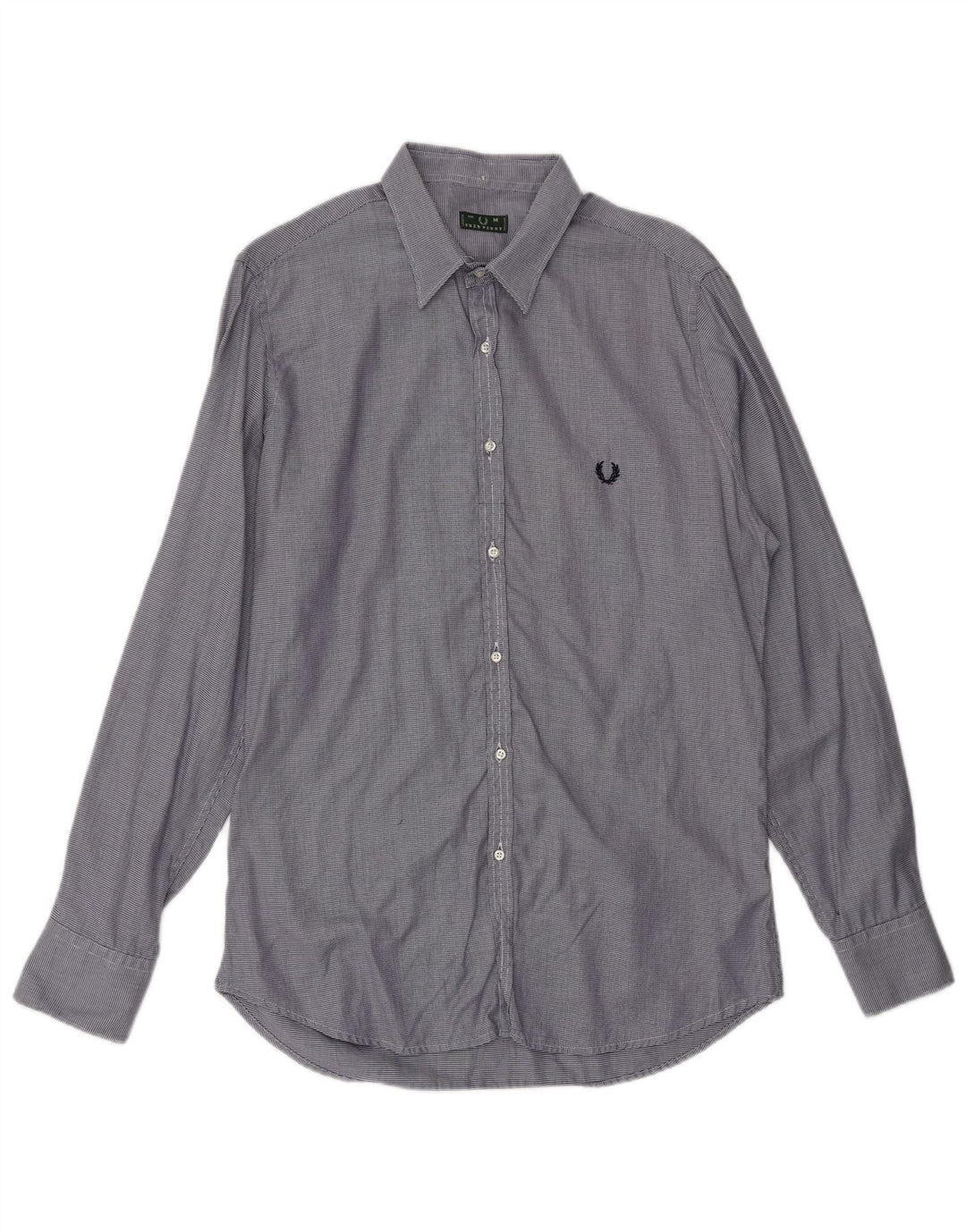 FRED PERRY Ανδρικό πουκάμισο Βαμβακερό με μεσαίο μπλε ρίγες