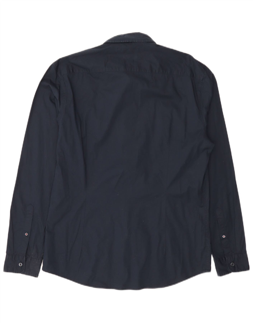 Ανδρικό πουκάμισο Esprit Slim Fit μεγάλο μπλε ναυτικό βαμβακερό