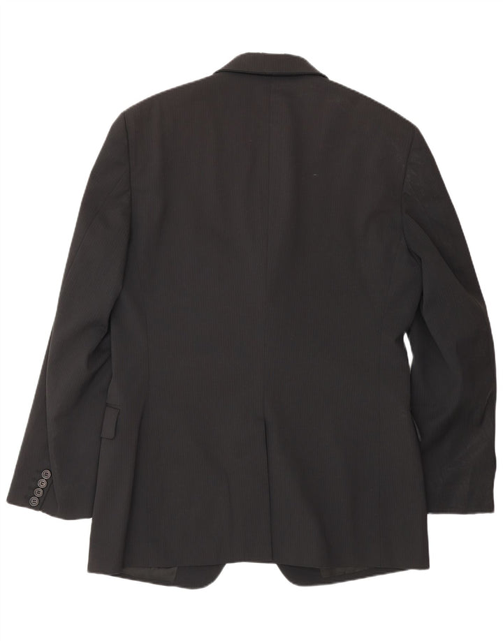 Ανδρική φόρμα 2 τεμαχίων PRADA 3 κουμπιών IT 52 XL W34 L30 Μαύρο Classic