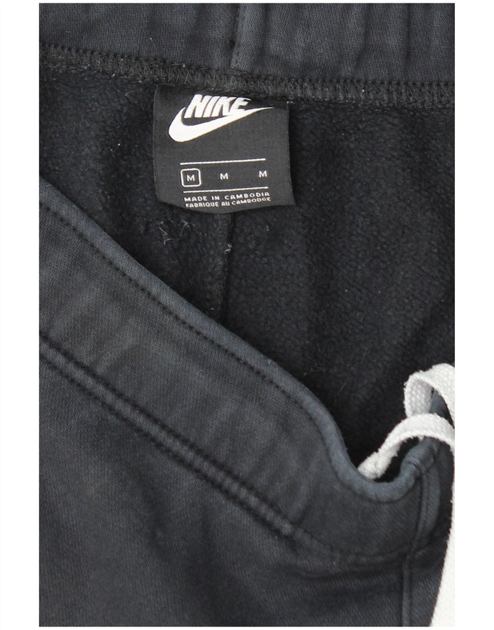 Ανδρική αθλητική φόρμα NIKE Παντελόνι Joggers Μεσαίο μαύρο χρώμα, βαμβακερό