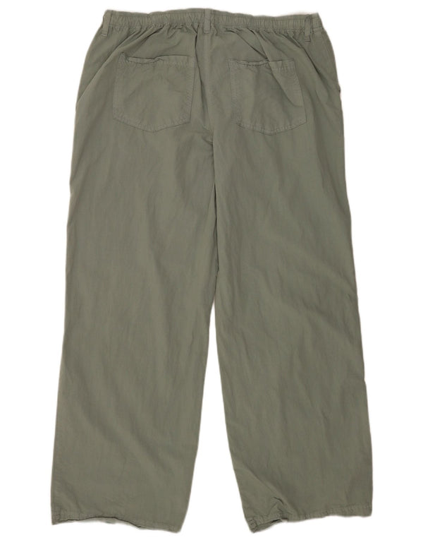 Topshop Γυναικείο Casual Παντελόνι UK 12 Medium W34 L29 Γκρι βαμβακερό