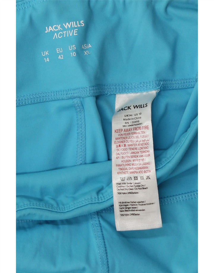 Γυναικείο κολάν JACK WILLS UK 14 Μεγάλο μπλε ριγέ πολυεστέρας