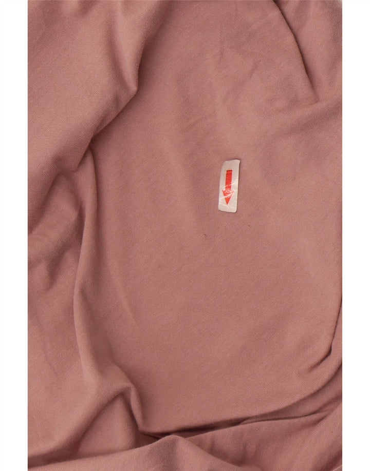 Jack & Jones Ανδρικό T-Shirt Top Μεσαίο Ροζ Βαμβακερό