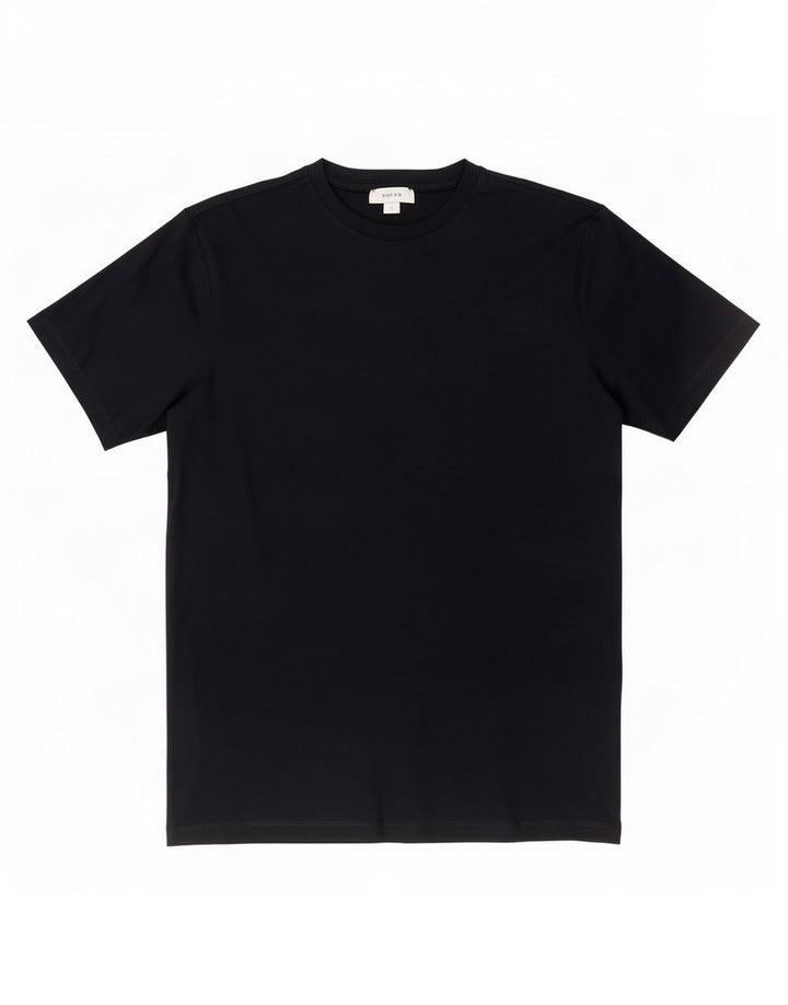 Ανδρικό T-Shirt Reiss Top Μικρό Navy Blue από βαμβάκι