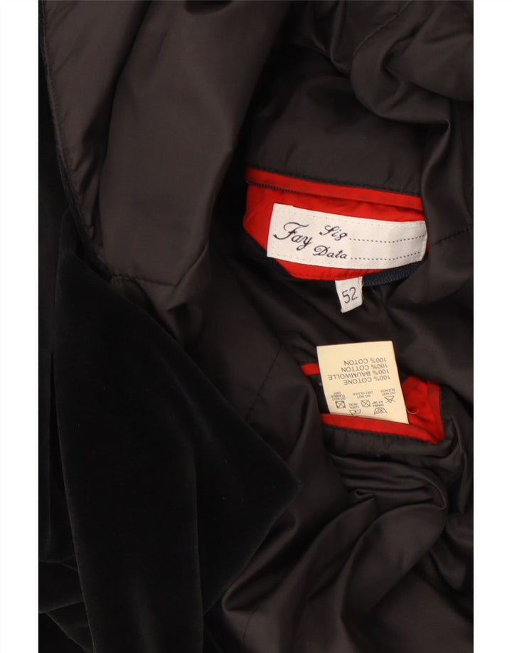 FAY Ανδρικό Μπουφάν Blazer IT 52 XL Μαύρο Βαμβακερό